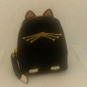 Kate Spade kitty cat coin purse